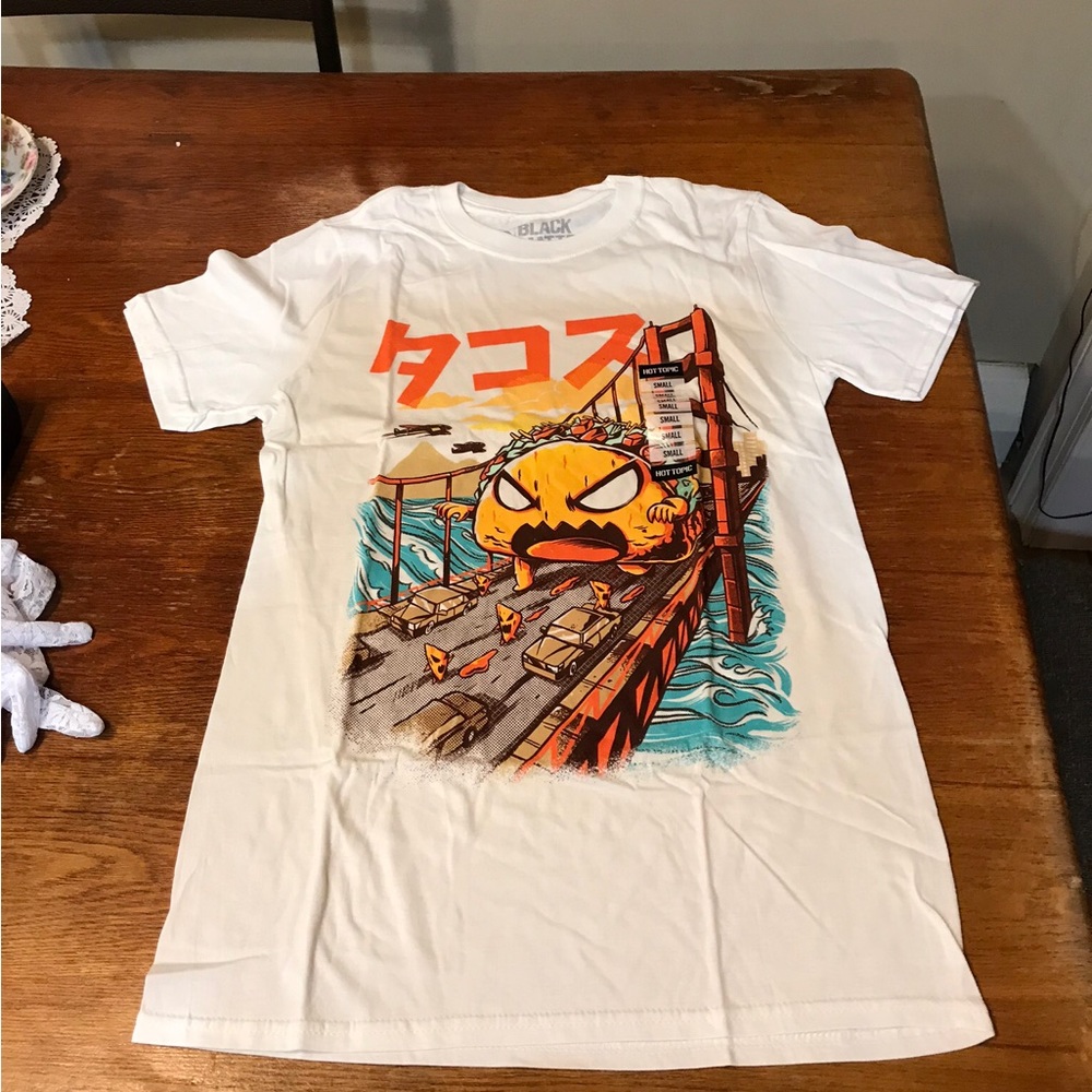 NWOT Tacozilla T-Shirt By Ilustrata